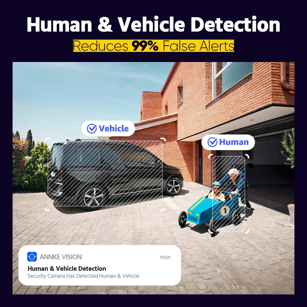 ANNKE 4K Smart Dual Light Varifocal Bullet Network Camera 8MP