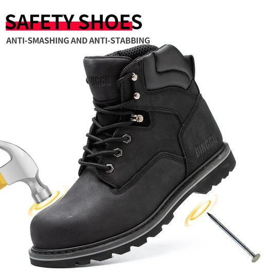 Lightweight Breathable Industrial Construction Sneakers For Protective Work