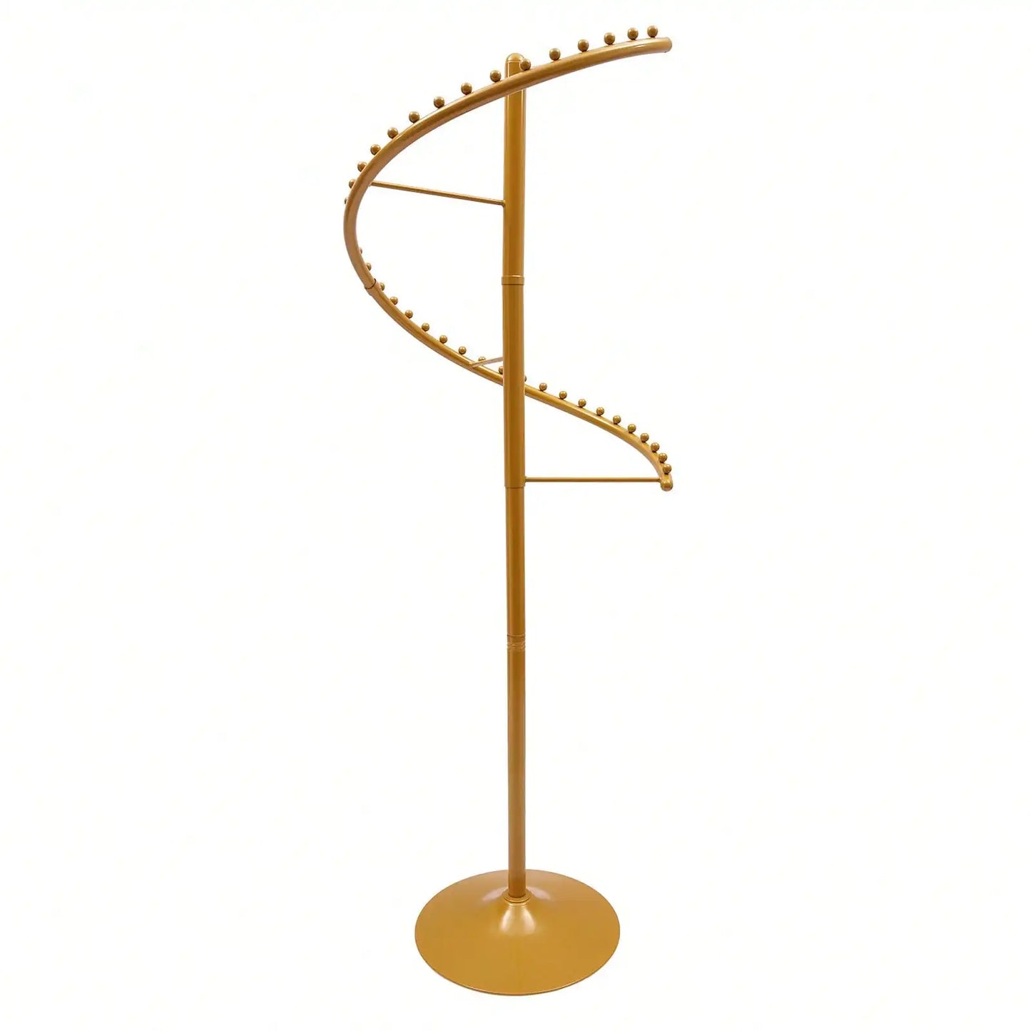 Easy Assemble Spiral Rotating Garment Rack Free Standing Organizer
