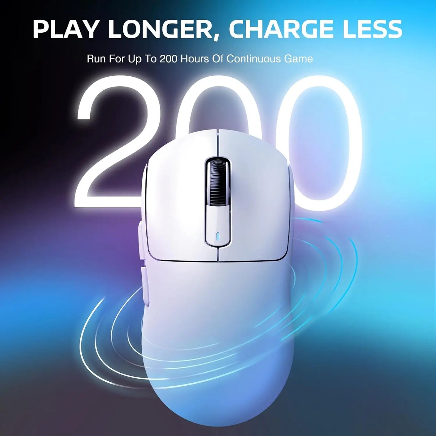 Attack Shark X3 Wireless Gaming Mouse With PAW3395 26K DPI