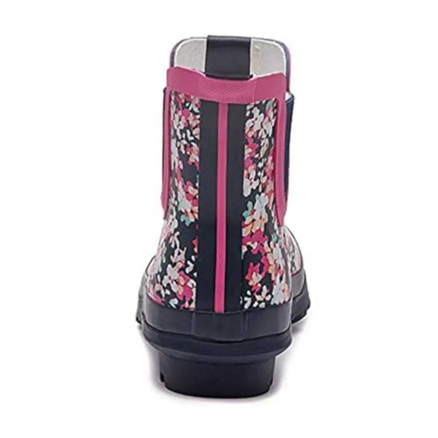 SwiftFrog Women's Waterproof Rain Boots Anti Slip Floral Print