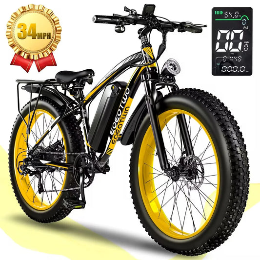 Eoetwo Heavy Duty Ebike 400 Lbs Capacity 65Nm Torque