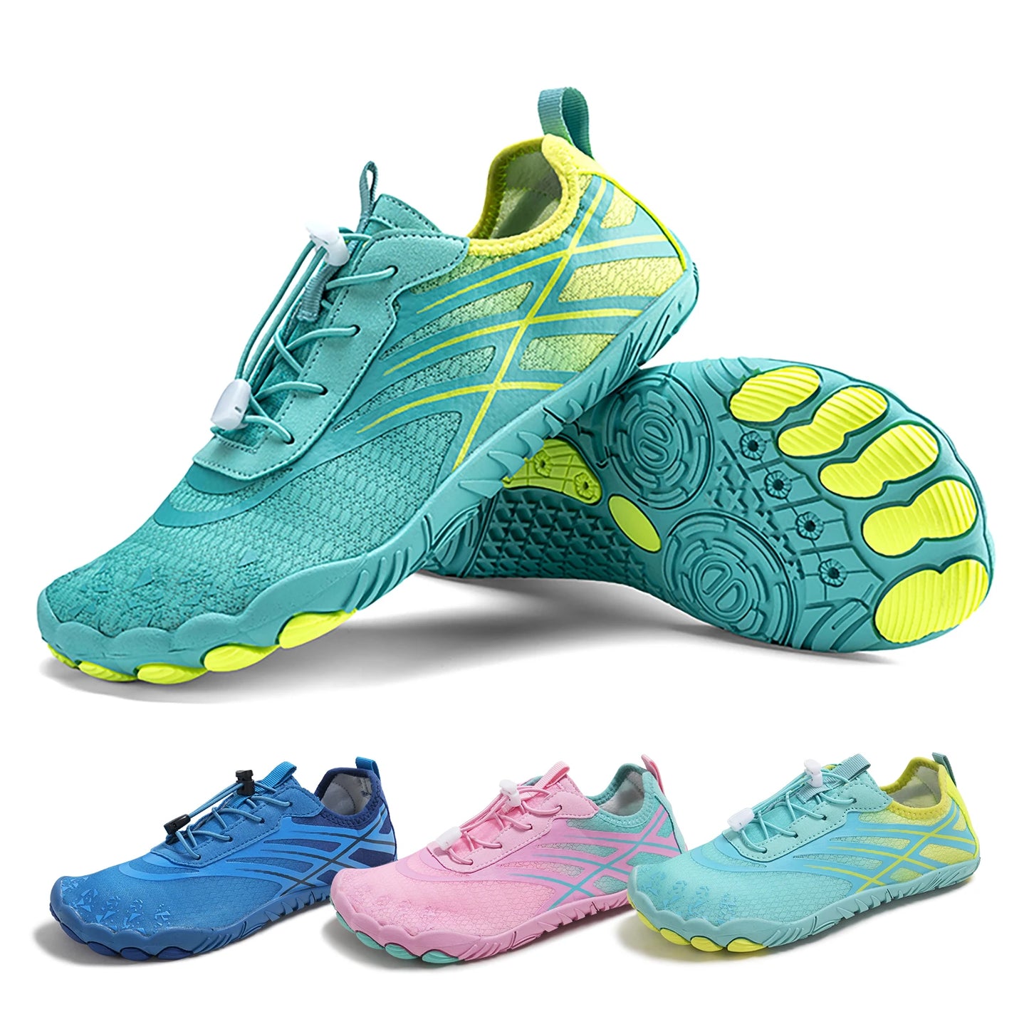 Womens Barefoot Walking Flats With Wide Toe Box Breathable Lightweight