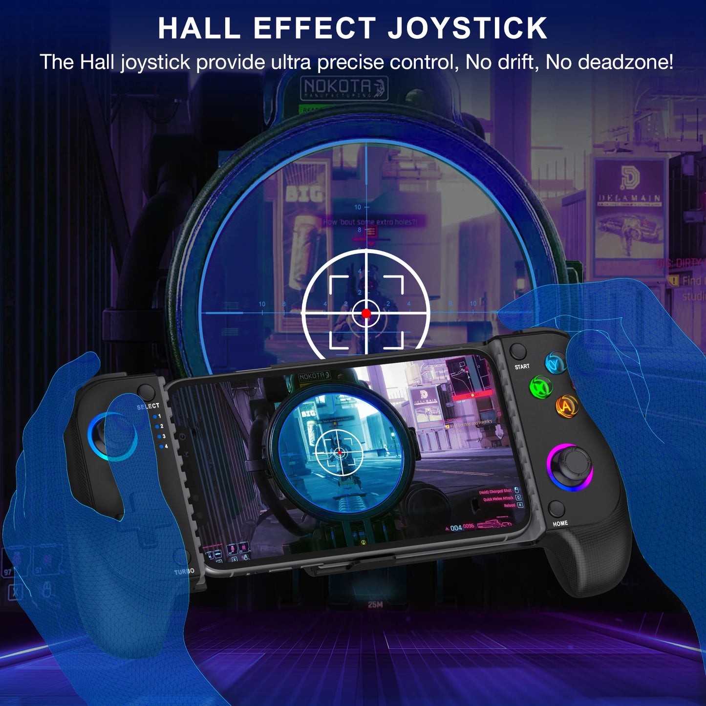 BEBONCOOL MC100 Wireless Bluetooth Mobile Game Controller For iOS Android