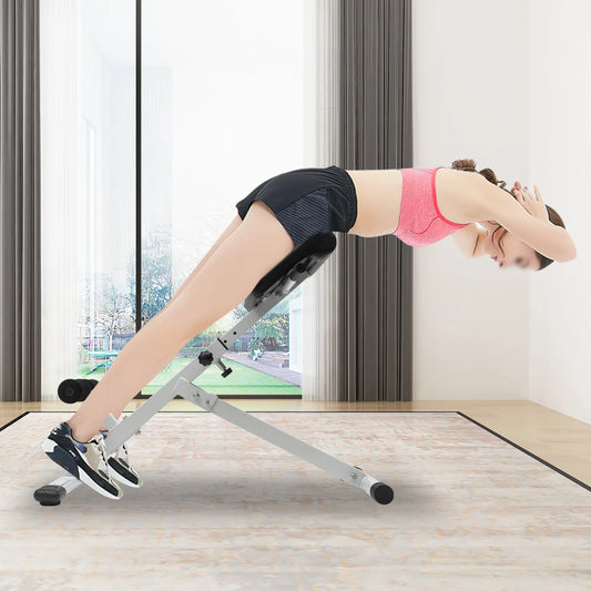 Adjustable Steel Hyperextension Bench For Home Gym Core Workout
