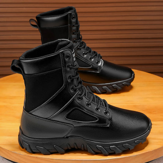 Men's Ankle Boots Lace-Up Desert Boots For Outdoor Wear