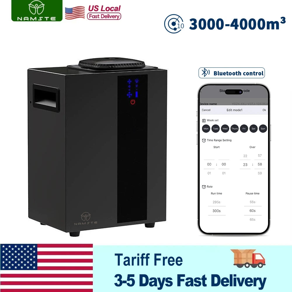 Namste Smart App Control Waterless Aroma Diffuser for HVAC System