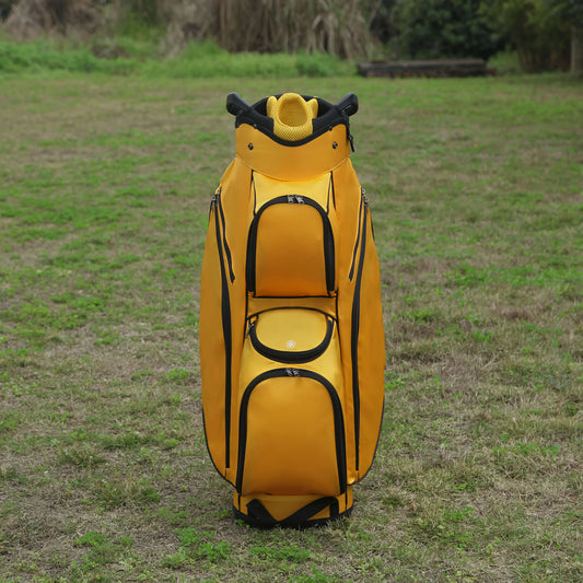 15-Way Large Capacity Multi-Pocket Golf Cart Bag