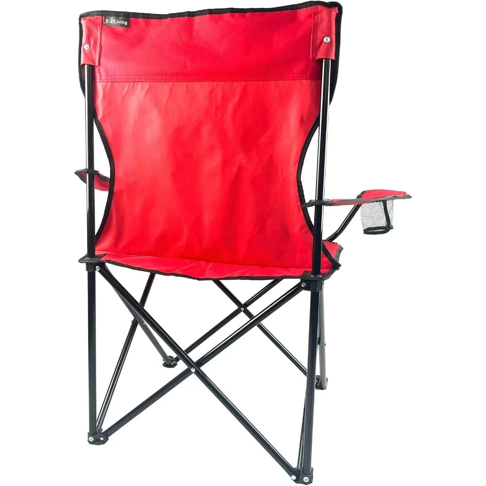 NBVCX Foldable Oversized Outdoor Camping Chair For Hiking Beach Travel