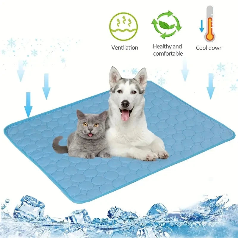 BeiYu Pet Dog Cooling Mat for Dogs and Cats Comfort