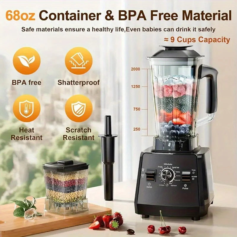 AMERZIS 120V Mixing Cooking Machine Juicer Blender for Global Use