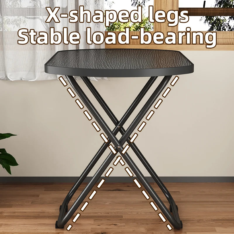 Dyj Dayika Stable Foldable Tray Table For Home Living Room