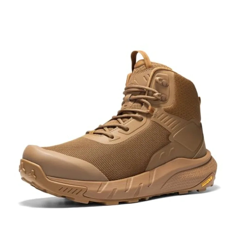 NORTIV 8 Waterproof Leather Military Tactical Work Boots For Men