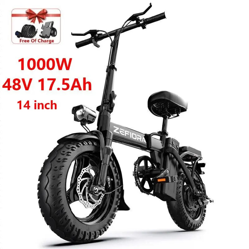 ZEFIORA UL2849 Certified Electric Bicycle V12 Brushless Motor