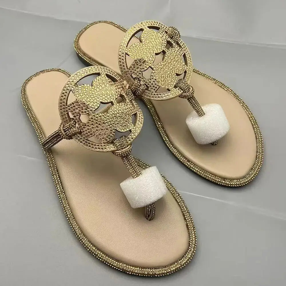 Kids Designer Flat Sandals Rubber Upper Summer Beach Shoes