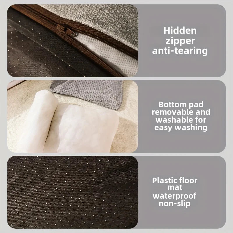 Cat and Dog Bed Non Slip Winter Cushion