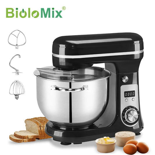 Biolomix Kitchen Stand Mixer Blender With 6 Speed 1200W