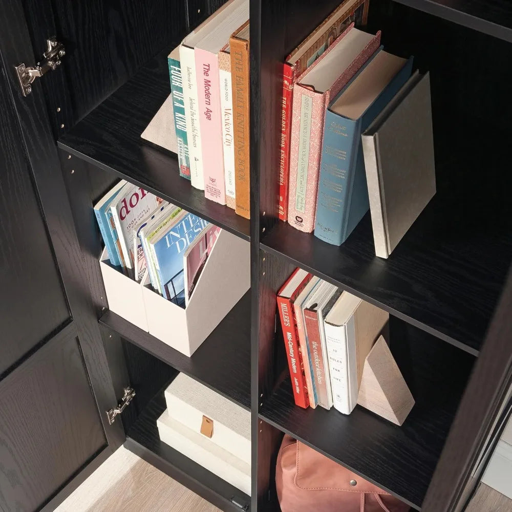XMSJ Tall Storage Cabinet With 4 Adjustable Shelves