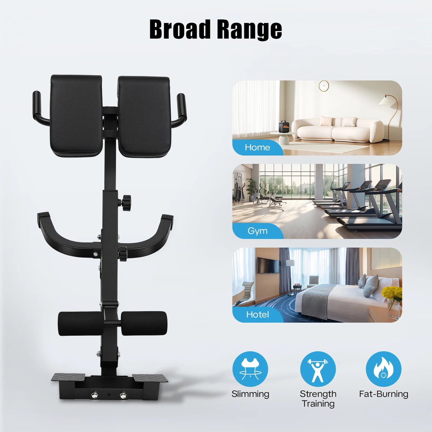 Multi-Functional Roman Chair Back Extension Bench