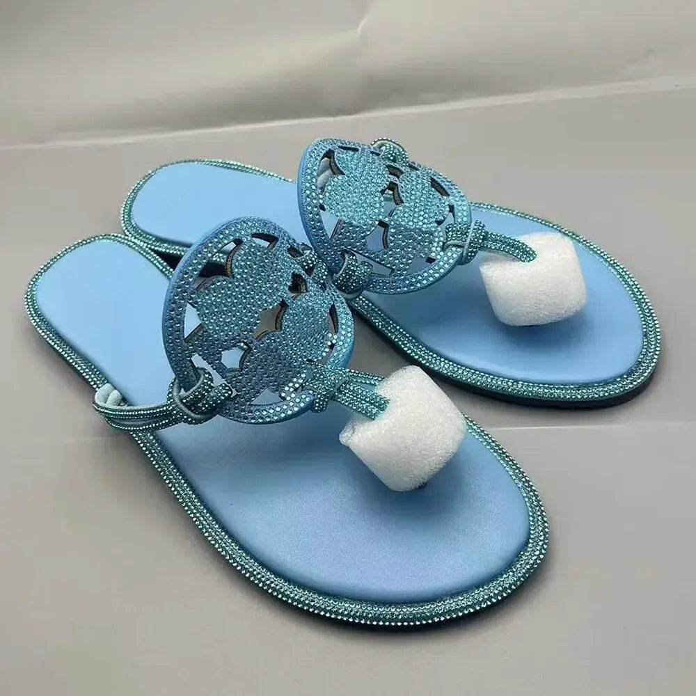 Kids Designer Flat Sandals Rubber Upper Summer Beach Shoes