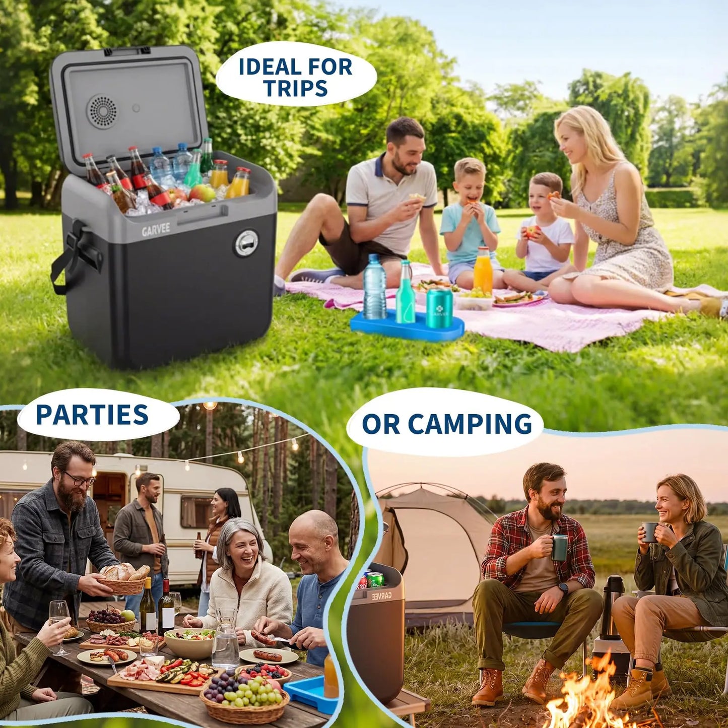 HiMISS 30L Portable Thermoelectric Electric Cooler Warmer