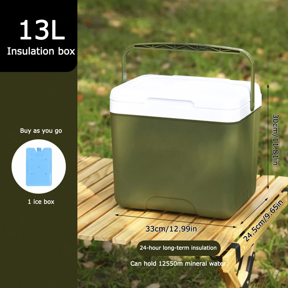APWIKOGER Portable Camping Refrigerator Cooler Box, Large Capacity