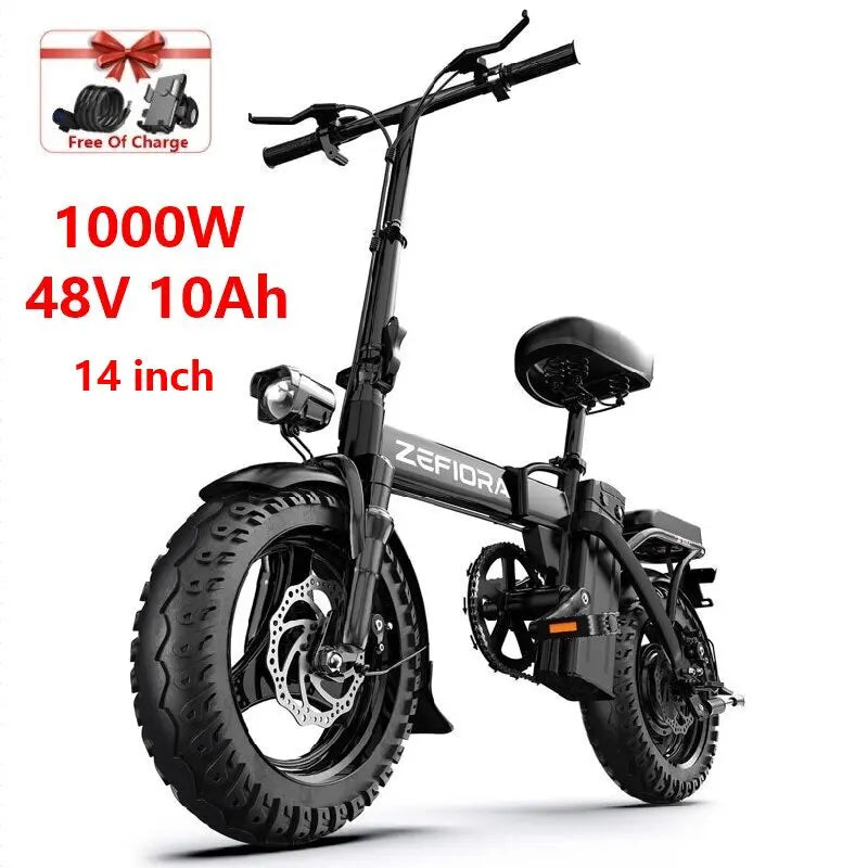ZEFIORA UL2849 Certified Electric Bicycle V12 Brushless Motor
