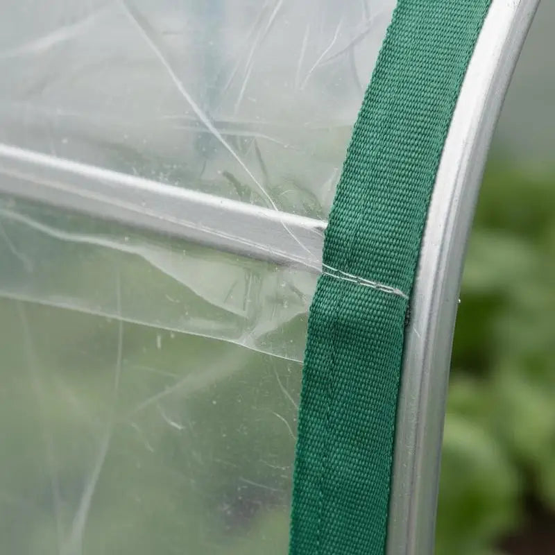 PVC Tunnel Greenhouse With Steel Frame For Garden Backyard