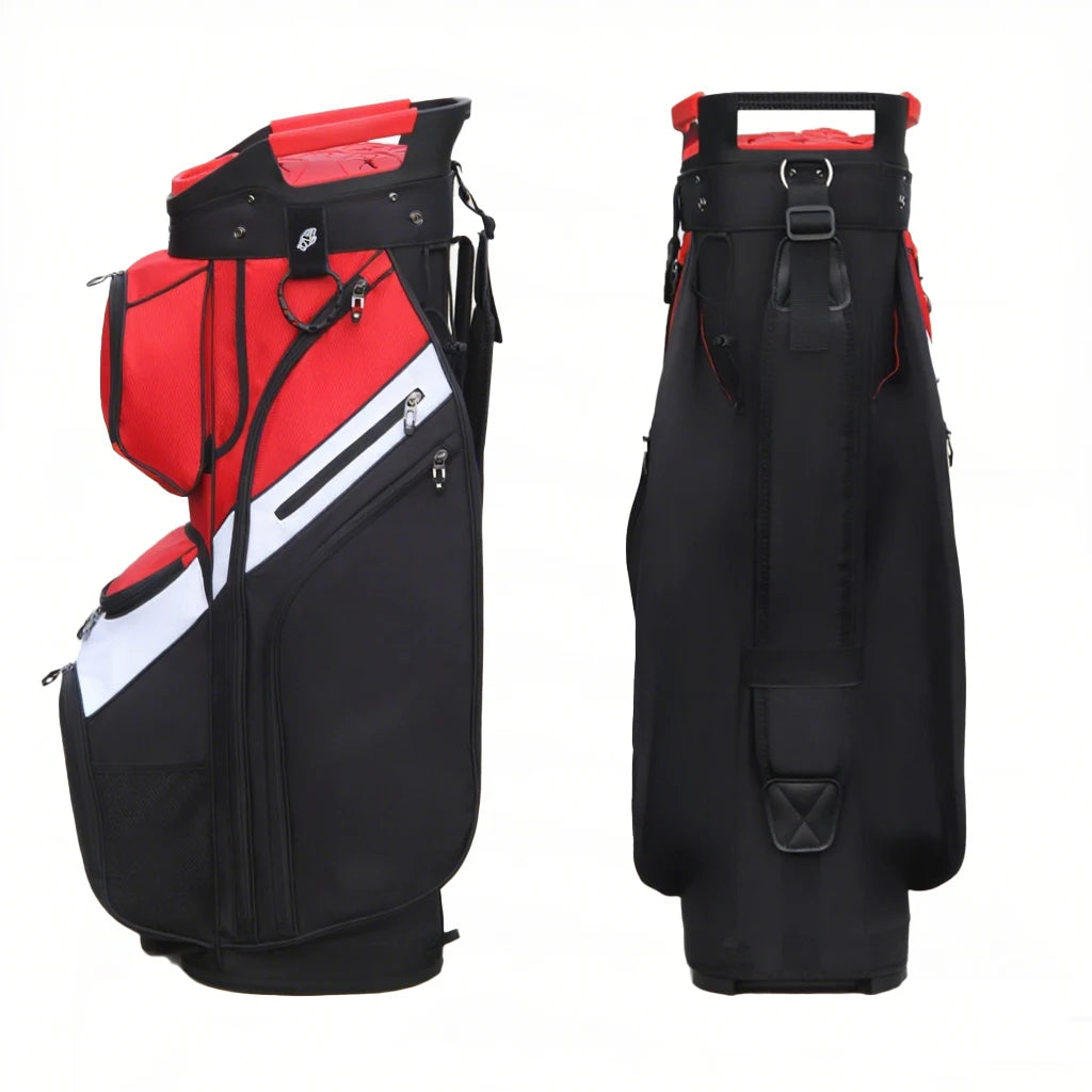 LivsinGolf 15-way Golf Cart Bag with Locking Club Dividers