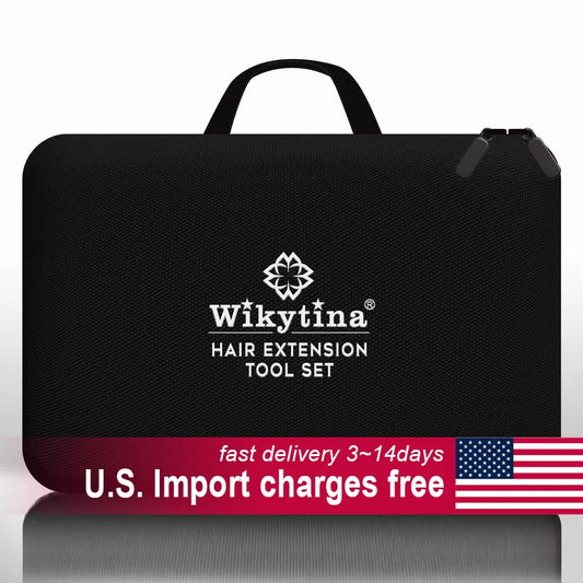 2025 Original V UV Light Hair Extension Kit Complete Set with Long-Lasting UV Glue and  Remover Machine - Salon Styling Tools