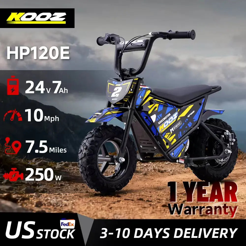 KOOZ HP120E 24V 250W Electric Dirt Bike For Kids Pro