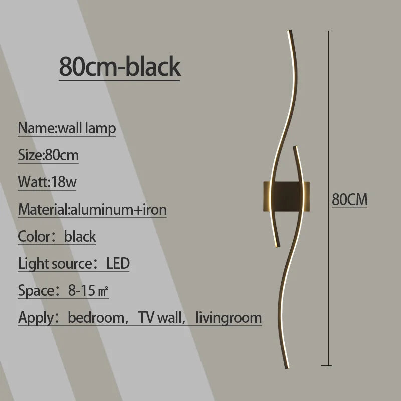FRPY Modern Wall Lamp For Living Room And Kitchen LED Light