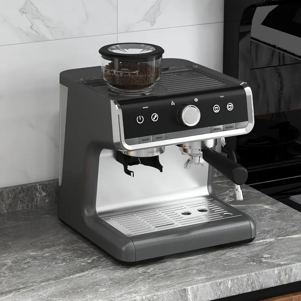 Garvee Portable Wireless Espresso Coffee Maker With Built In Grinder