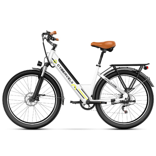Cybervelo Urban Commute 1000W Electric Bike With Detachable Battery