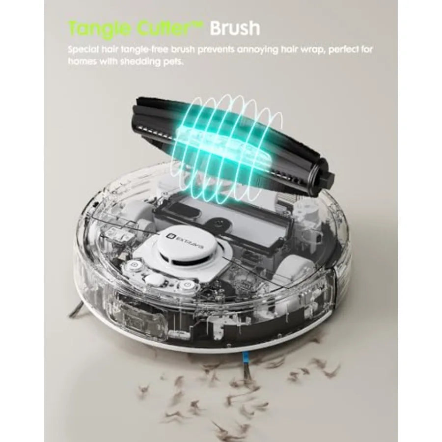 V5 Robot Vacuum And Mop Self Emptying With Laser Navigation