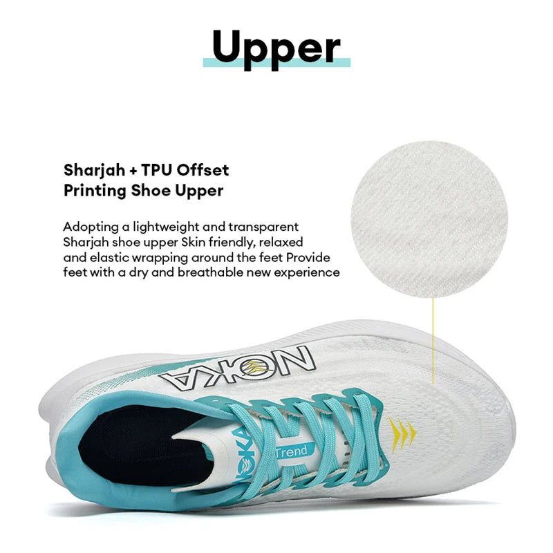 TQBQQ Unisex Lightweight Running Shoes Cushioned Training Sneakers