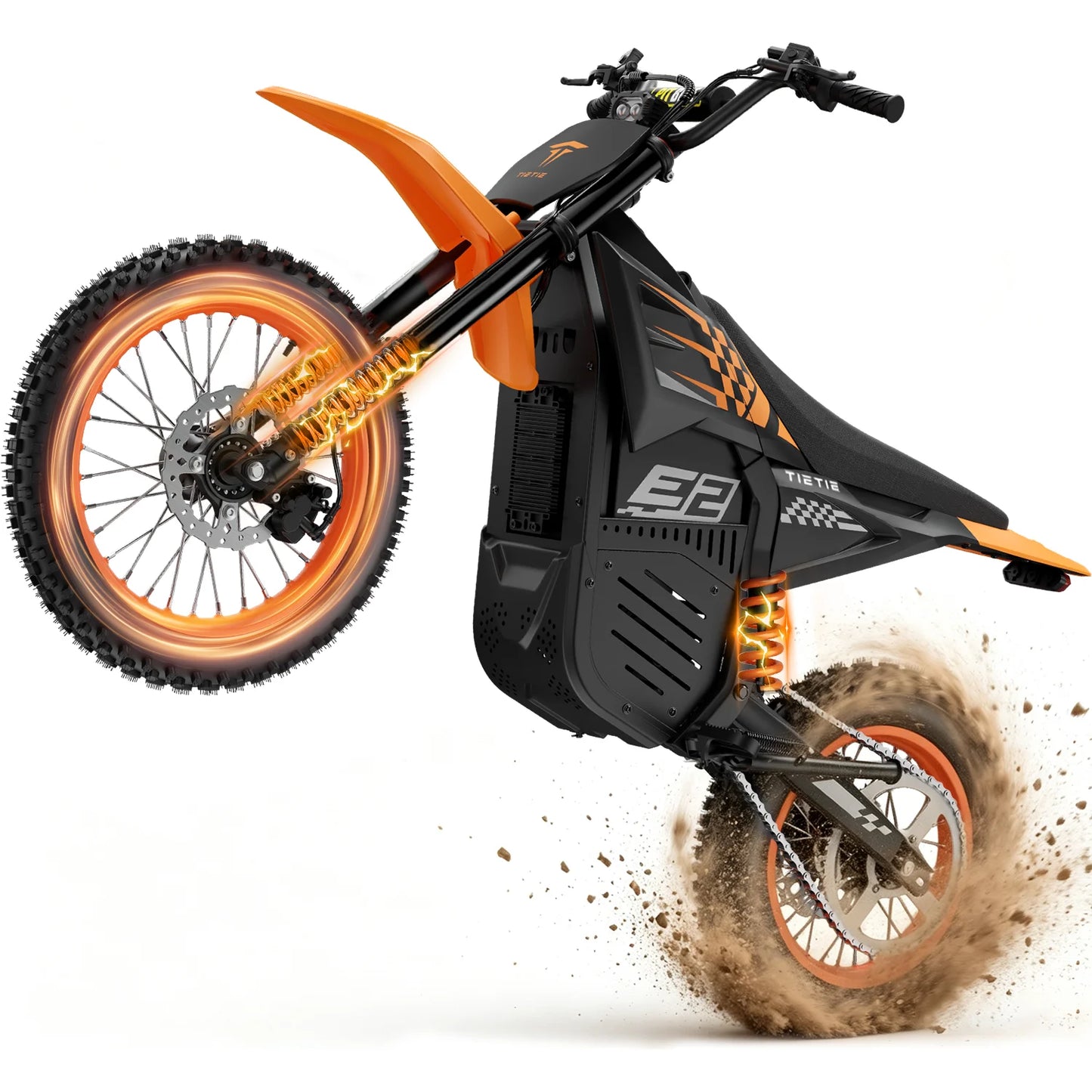 Urlife E2 Electric Bike 3000W Peak 52V Battery Ebicycle