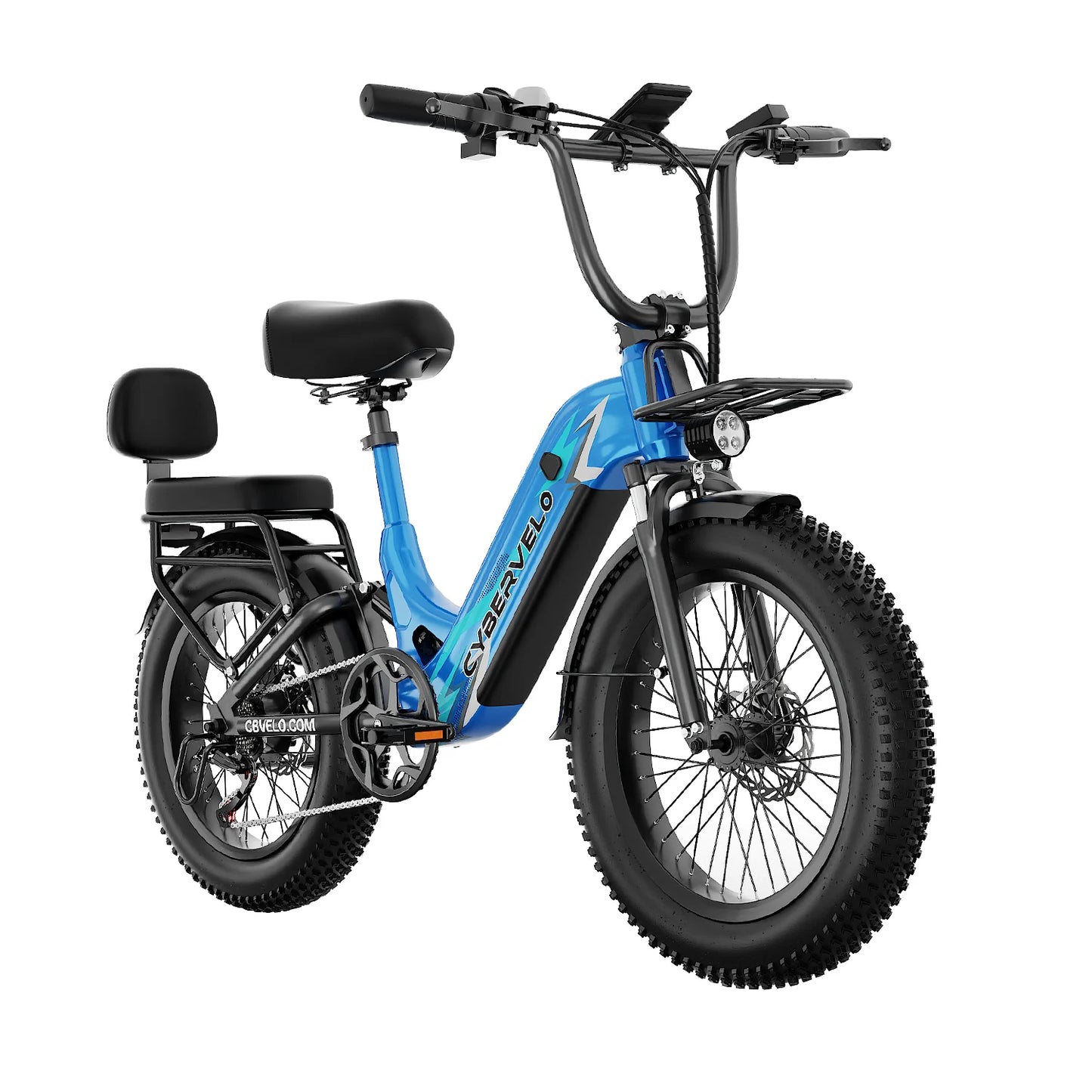 Cybervelo 20 Inch Step-Thru Commuter Electric Bike