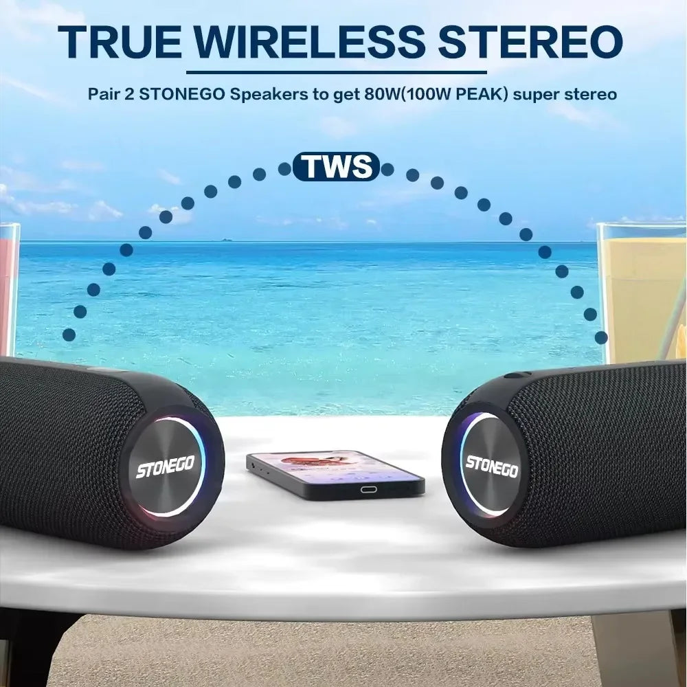 Cyberpunk Wireless Bluetooth Speakers TWS True Wireless Stereo RGB LED for Home Outdoor Party PC Gaming Desk Decor Portable Audio System with Rich Bass Clear Sound Multi Device Compatibility USB TF Card Playback