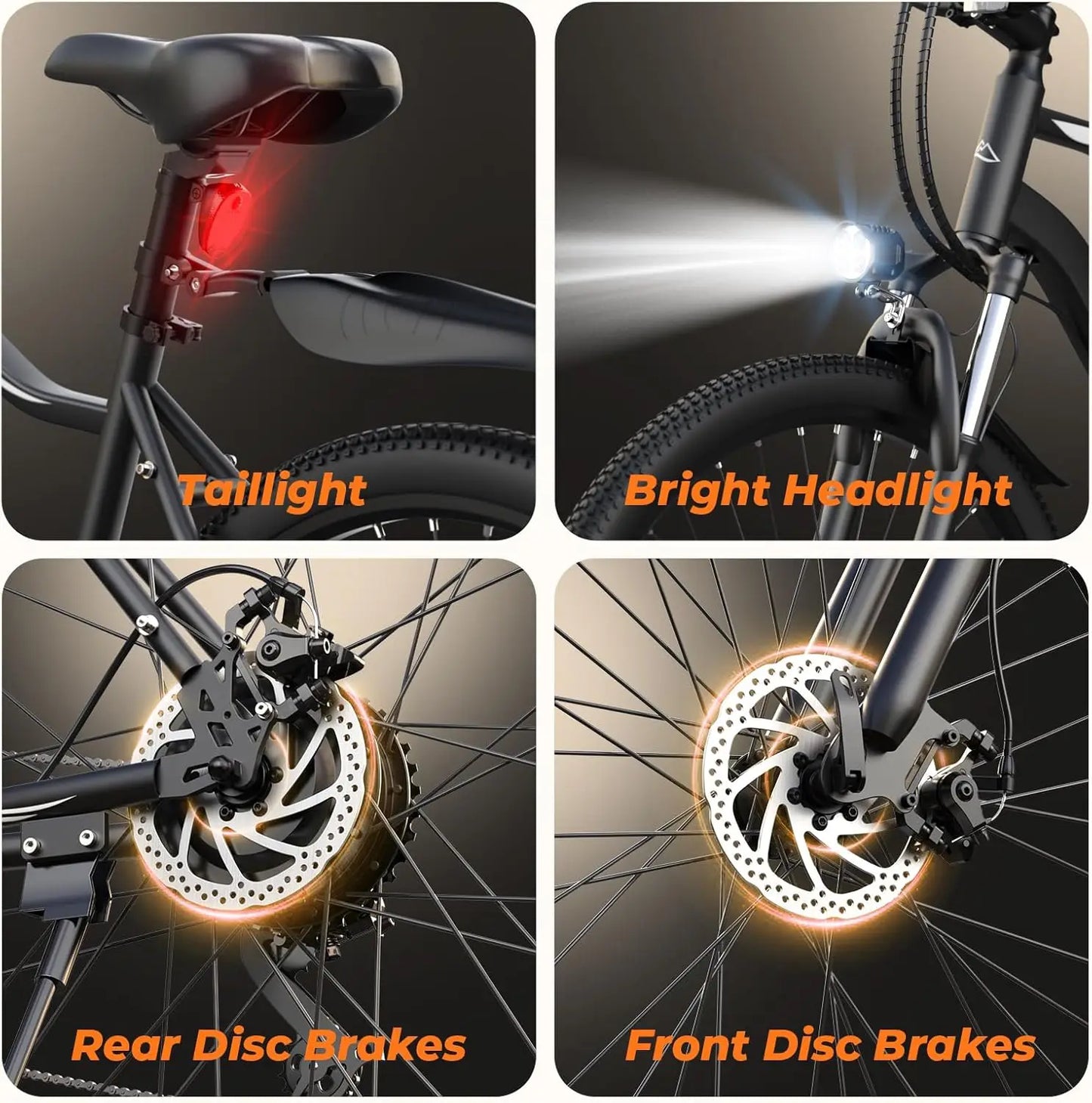 48V 1000W Folding Electric Bike With 50 Mile Range Performance
