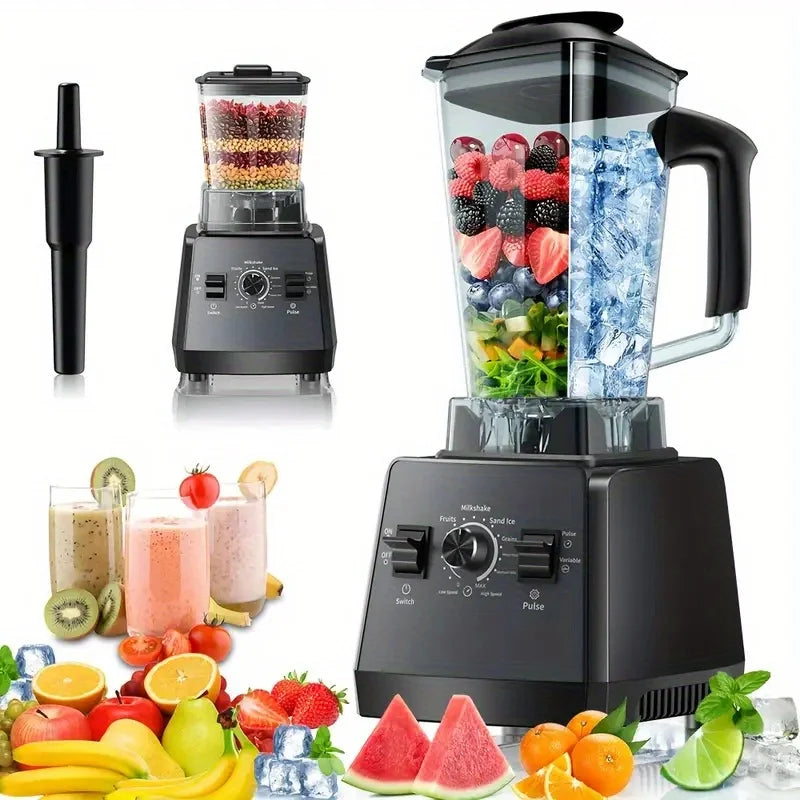 AMERZIS 120V Mixing Cooking Machine Juicer Blender for Global Use