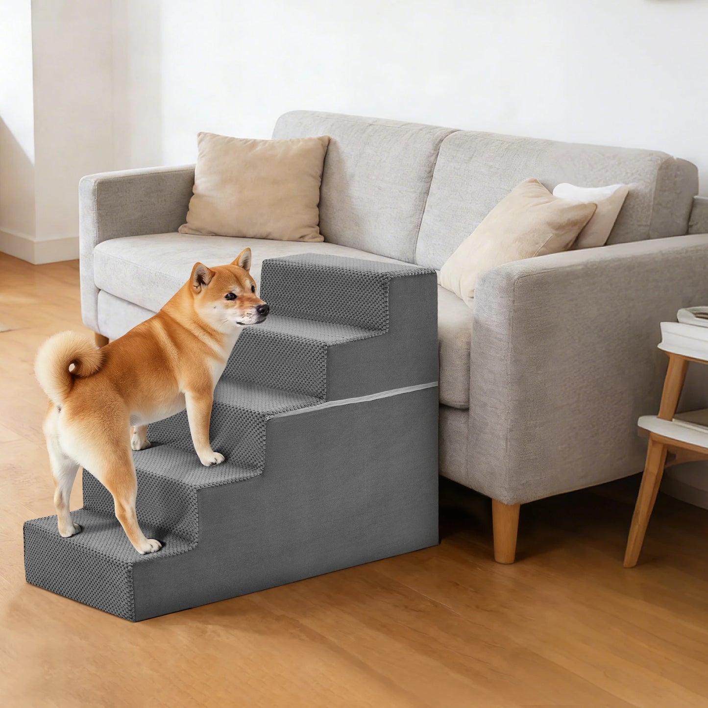 Foam Dog Stairs Ramp For Small Dogs Indoor Non Slip