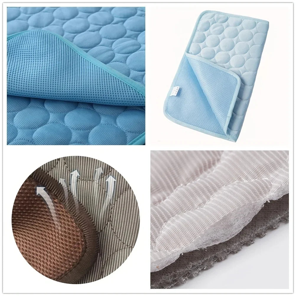 BeiYu Pet Dog Cooling Mat for Dogs and Cats Comfort