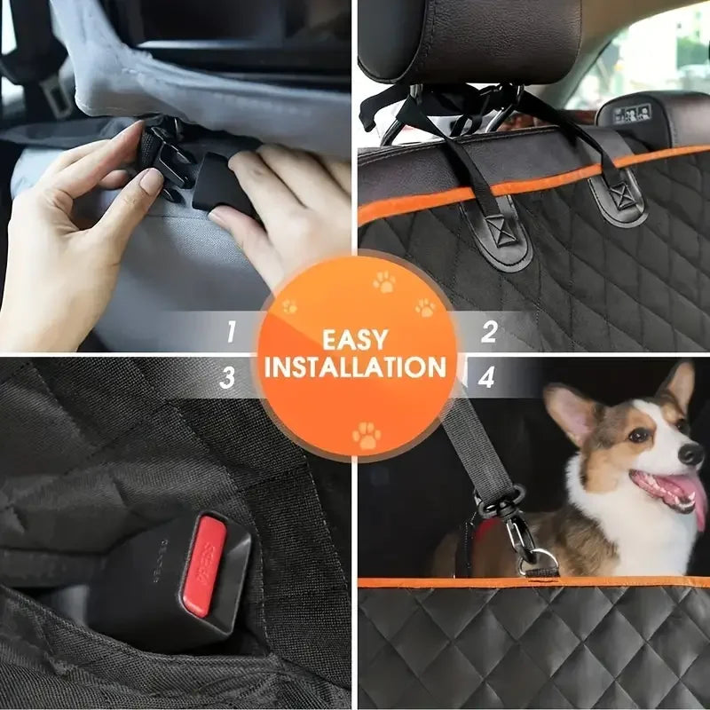 Dog Car Seat Cover For Pets Waterproof Nonslip Hammock