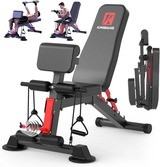 Pre-Assembled Foldable 14-in-1 Dumbbell Bench