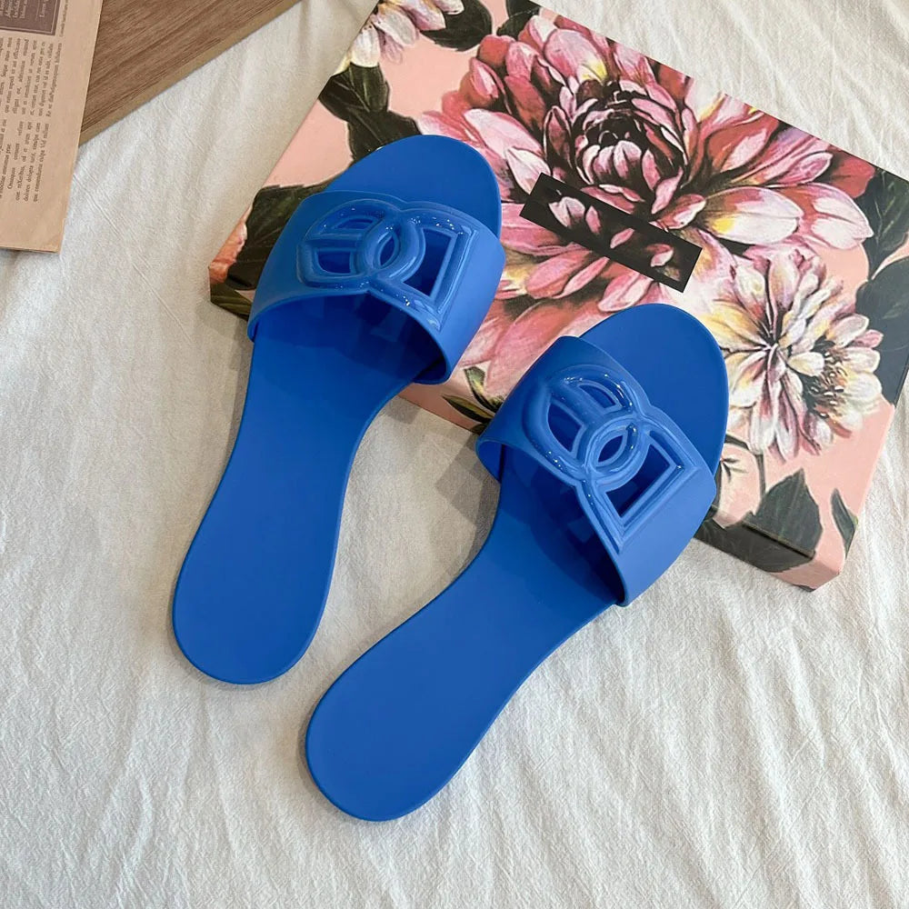 Women's Casual Flat Slippers Non Slip Beach Shoes Comfortable