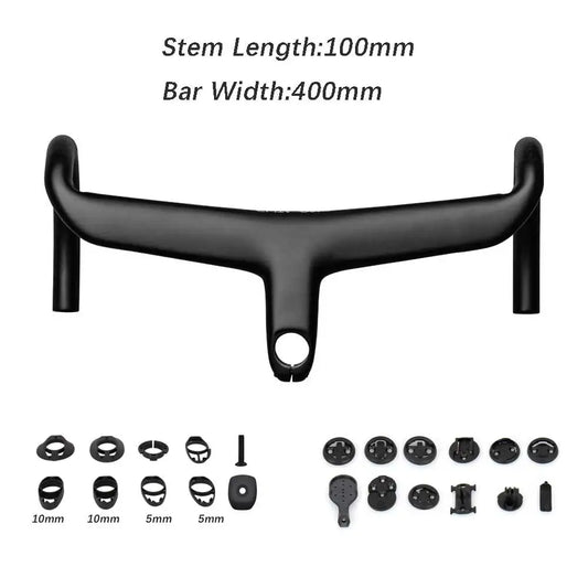Elita One Road Carbon Handlebar With Internal Cable Routing