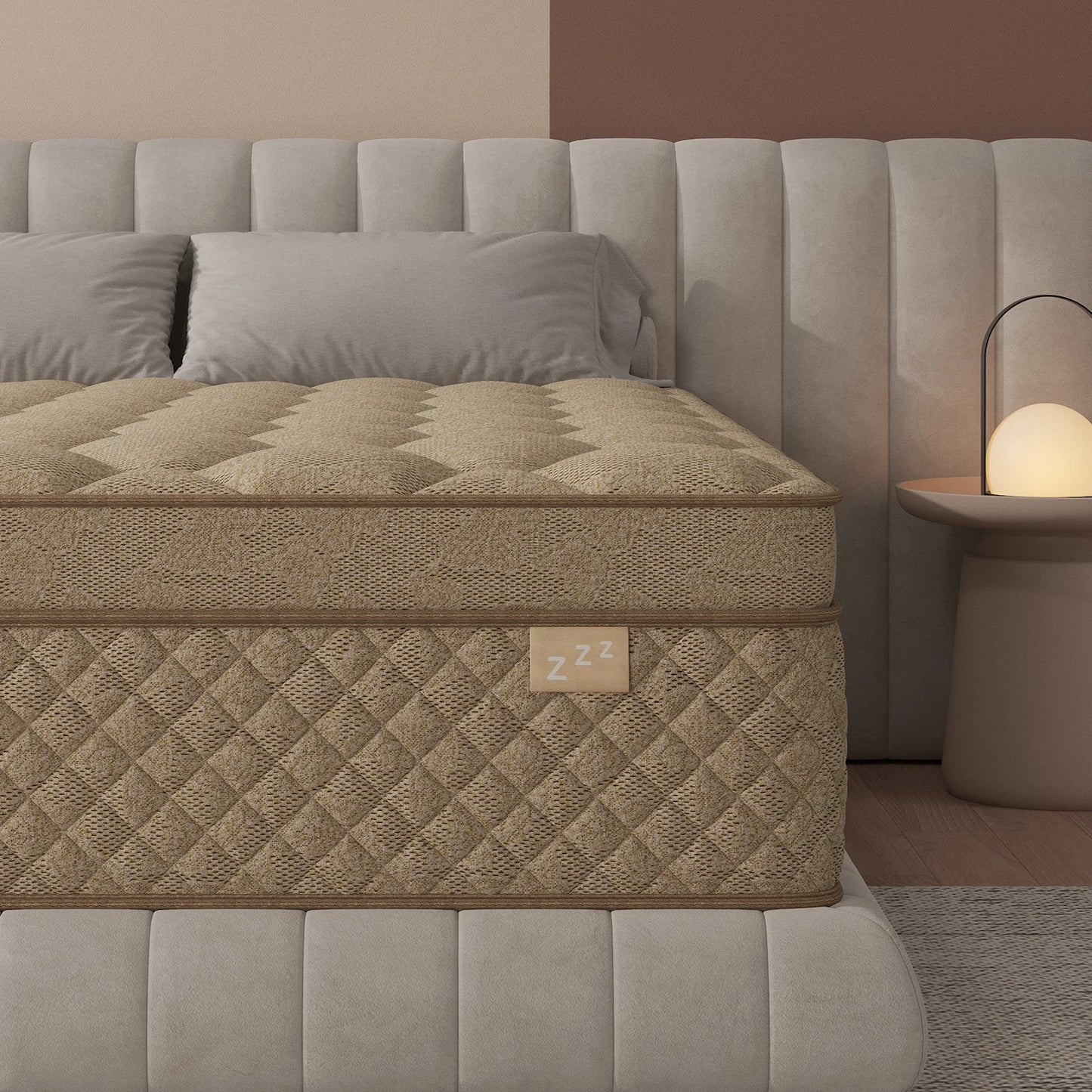 Sweetlove Twin Full Queen King Gel Foam Hybrid Pocket Spring Mattress