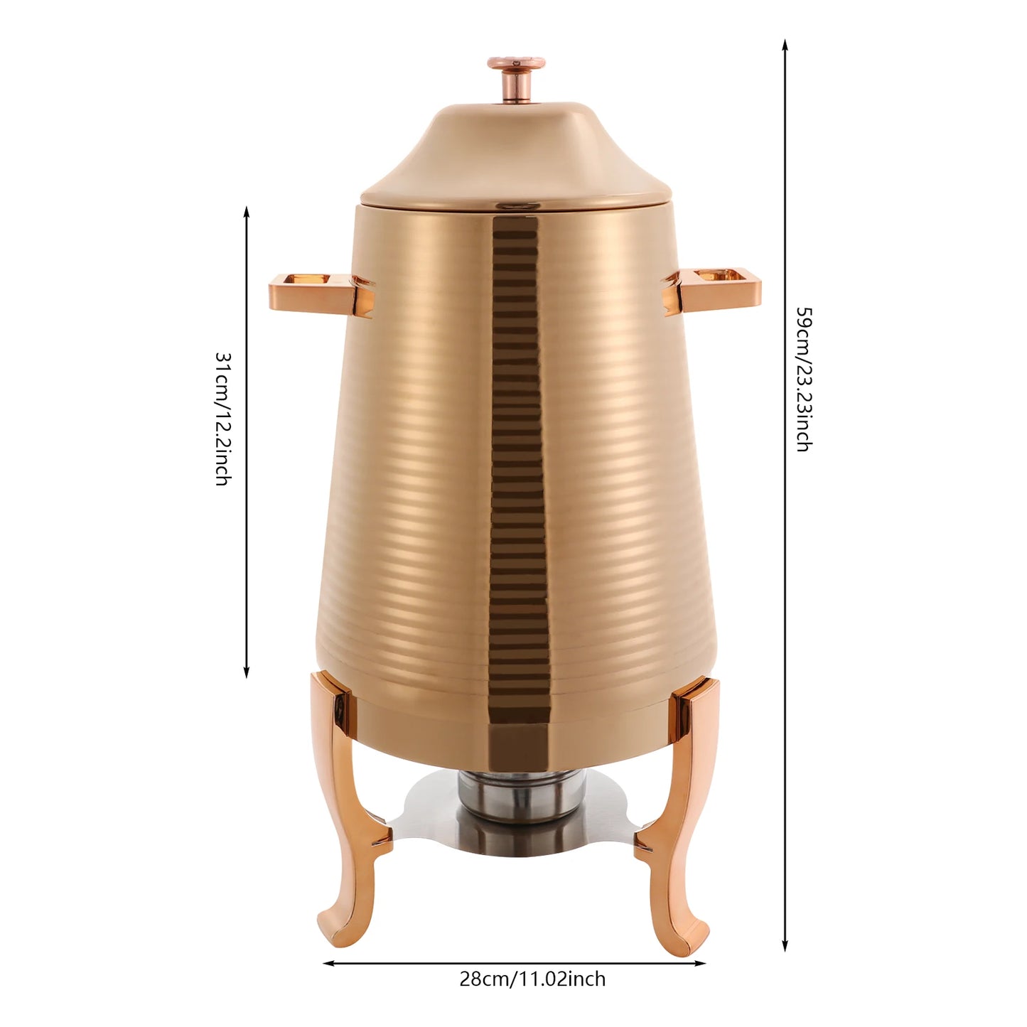 13L Stainless Steel Beverage Dispenser With Stand For Hotels And Restaurants