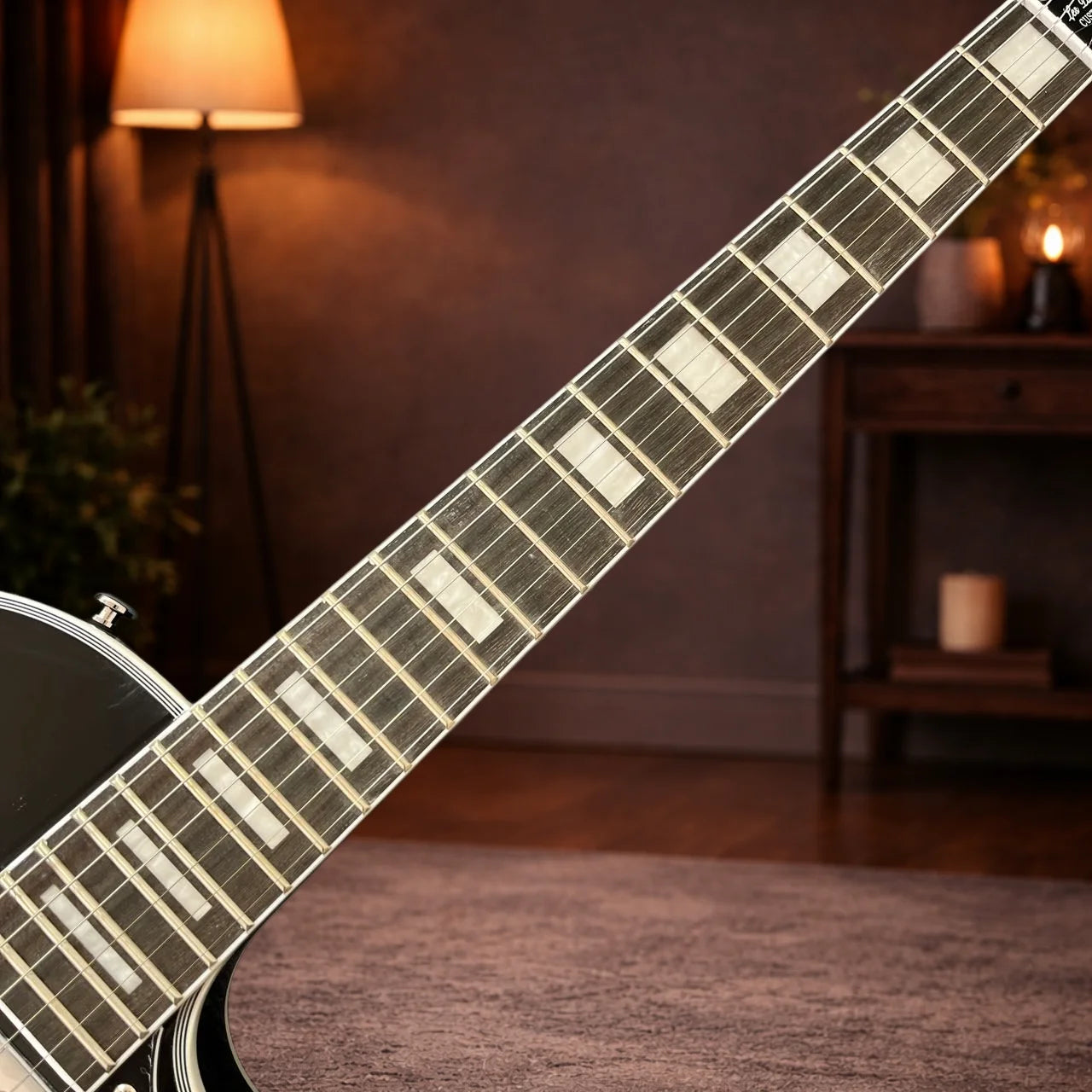 Fast Delivery 6 Strings Electric Guitar Solid Wood Body with Fixed Bridge 22 Frets
